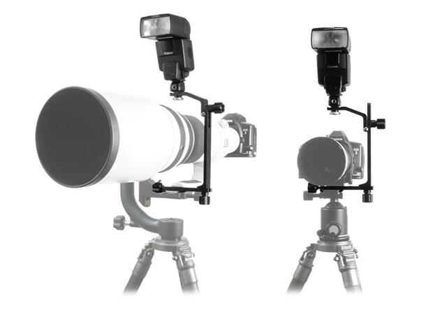 Wimberley F-1 Flash Bracket Telephoto Blitsbrakett for telefoto 